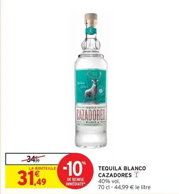 Cazadores - Tequila Blanco