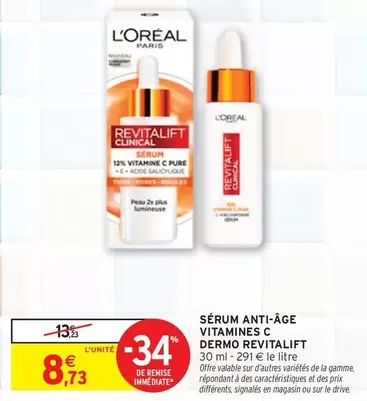 Signal - Sérum Anti-âge Vitamines C Dermo Revitalift : Votre allié jeunesse avec une formule revitalisante riche en vitamines