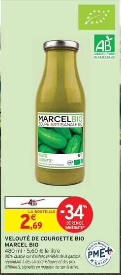 Marcel -  Bio - Velouté De Courgette Bio