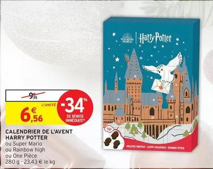 harry potter - calendrier de l'avent