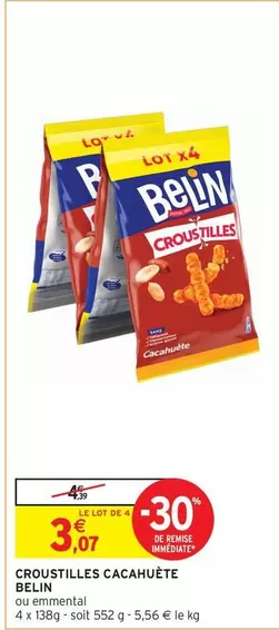 Belin - Croustilles Cacahuète