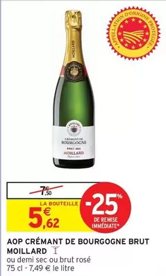 Moillard - Aop Crémant De Bourgogne Brut