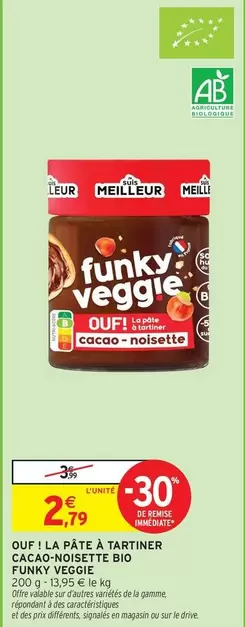 Signal - Oeuf La La Patê À Tartiner Cacao-noisette Bio offre à 2,79€ sur Intermarché