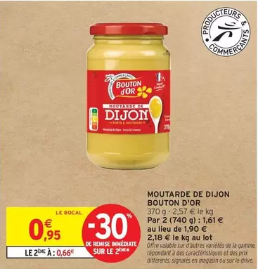 Signal - Moutarde De Dijon offre à 0,95€ sur Intermarché