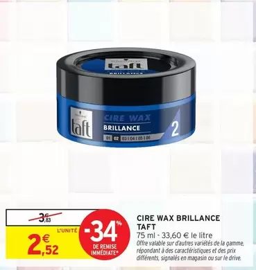 Signal - Cire Wax Brillance offre à 2,52€ sur Intermarché