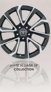 Jante Alliance 18" Collection offre sur Toyota