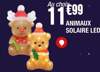 Animaux Solaire Led offre à 11,99€ sur La Foir'Fouille