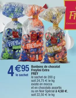 Frey - Bonbons De Chocolat Freylini Extra offre à 4,95€ sur Migros France