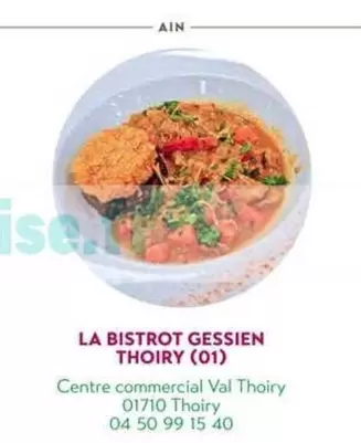 La Bistrot Gessien thoiry offre sur Satoriz