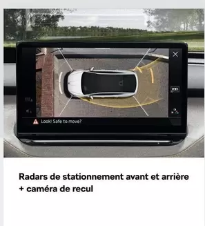 Radars De Stationnement Avant Et Arrière + Caméra De Recul offre sur Škoda