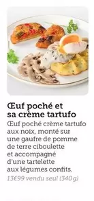 Oeuf Poché Et Sa Crème Tartufo offre à 13,99€ sur Flunch