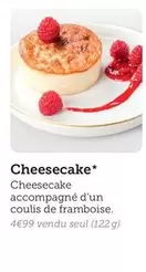 Cheesecake offre à 4,99€ sur Flunch