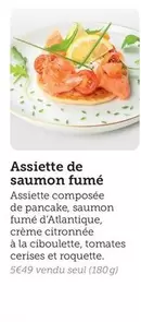 Assiette De Saumon Fumé offre à 5,49€ sur Flunch