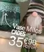 Vase Milos Cades offre à 35,9€ sur Ambiance & Styles