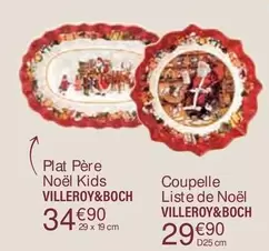 Villeroy&boch - Plat Pere Noel Kids offre à 34,9€ sur Ambiance & Styles