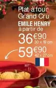 Emile Henry - Plat À Four Grand Cru offre à 36,9€ sur Ambiance & Styles