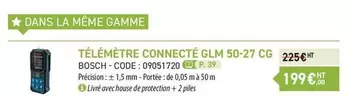 Télemetre Connecté Glm 50-27 Cg offre à 199€ sur Loxam