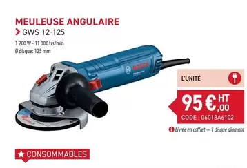 Bosch - Meuleuse Angulaire offre à 95€ sur Loxam