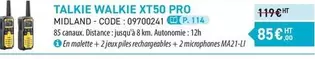 Mildland - Talkie Walkie Xt50 Pro offre à 85€ sur Loxam