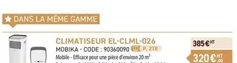 Climatiseur offre à 320€ sur Loxam