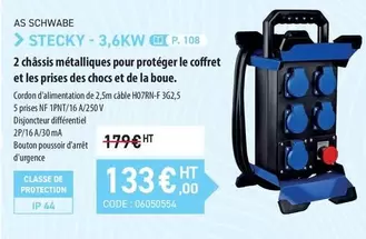 2 Châssis Métalliques Pour Protéger Le Coffret Et Les Prises Des Chocs Et De La Boue offre à 133€ sur Loxam