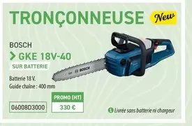 Bosch - Tronçonneuse Gke 18v-40 offre sur Loxam