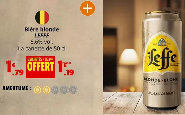 Leffe - Bière Blonde offre à 1,79€ sur Coccimarket