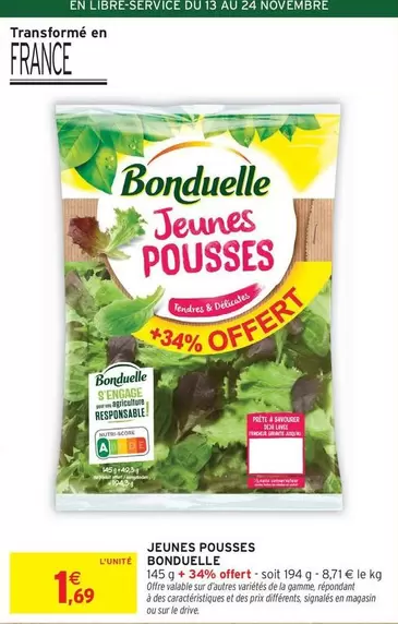 Bonduelle - Jeunes Pousses