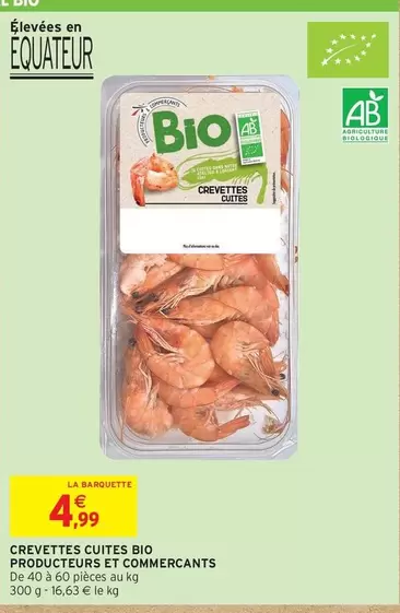 Crevettes Cuites Bio Producteurs Et Commerçants