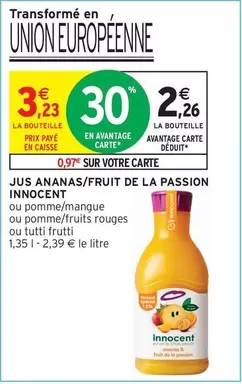 Innocent - Jus Ananas/fruit De La Passion