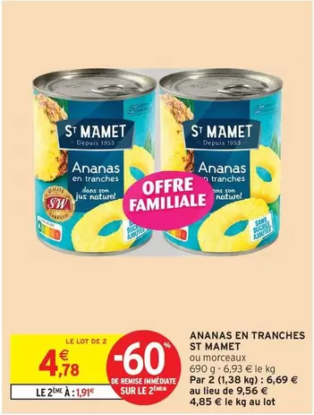 Saint Mamet - Ananas En Tranches