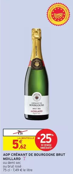 Moillard - Aop Crémant De Bourgogne Brut