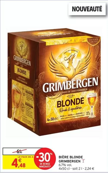 Grimbergen - Bière Blonde