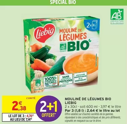 Liebig - Mouline De Légumes Bio