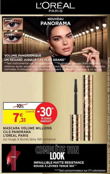 Look - Mascara Volume Millions Cicls