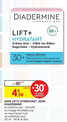 Diadermine - Soin Lift+ Hydratant Jour