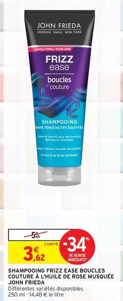 John Frieda - Shampooing Frizz Ease Boucles