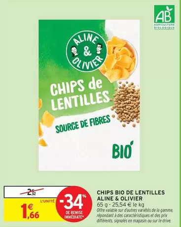 Signal - Chips Bio De Lentilles