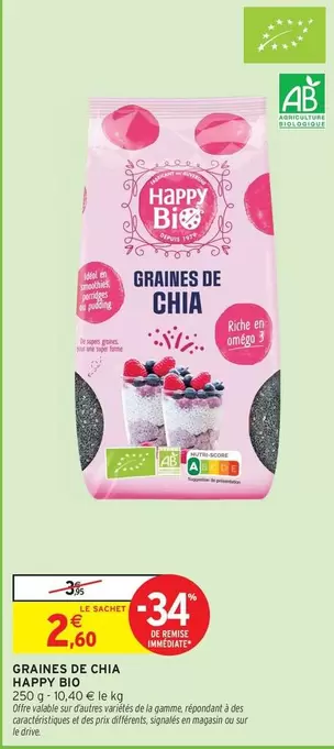 signal - graines de chia happy bio