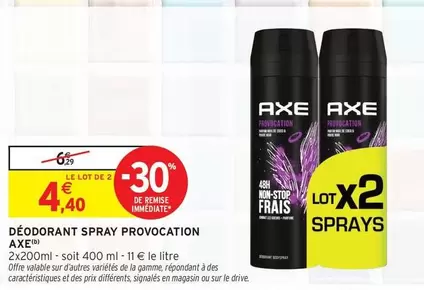 Axe - Déodorant Spray Provocation