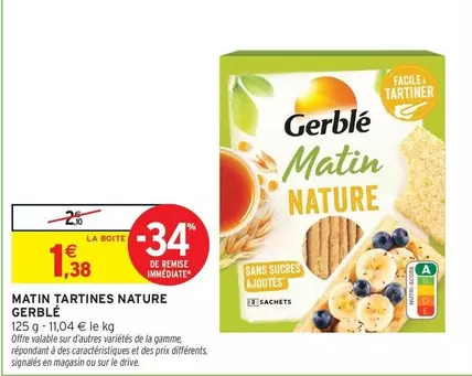 gerblé - matines nature