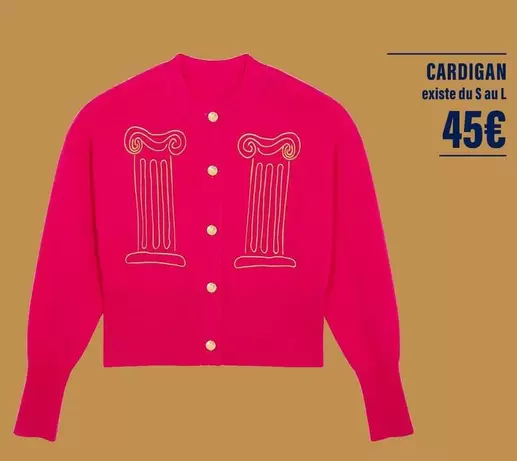 Cardigan - Existe Du Sal offre à 45€ sur Monoprix