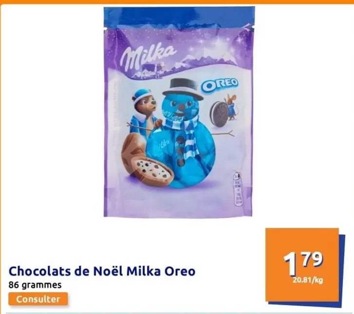 Milka - Chocolats De Noël  Oreo