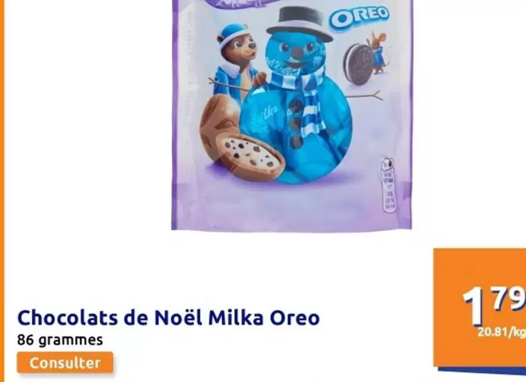 Oreo - Chocolats De Noël Milka