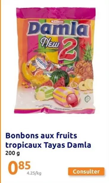 Taman - Bonbons Aux Fruits Tropicaux