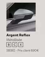 Argent Reflex offre à 690€ sur SEAT