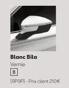 Blanc Bila offre à 210€ sur SEAT