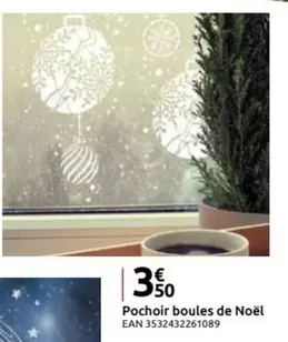 Pochoir Boules De Noël offre à 3,5€ sur Mr Bricolage