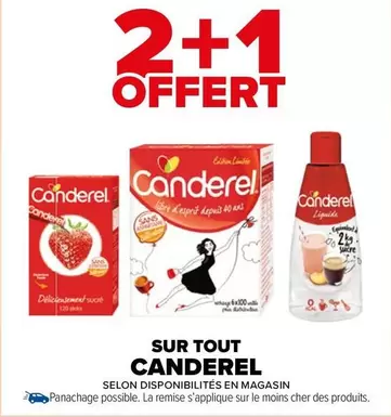 Canderel - Sur Tout offre sur Carrefour Market