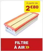 Filtre A Air offre à 2,8€ sur Carter-Cash